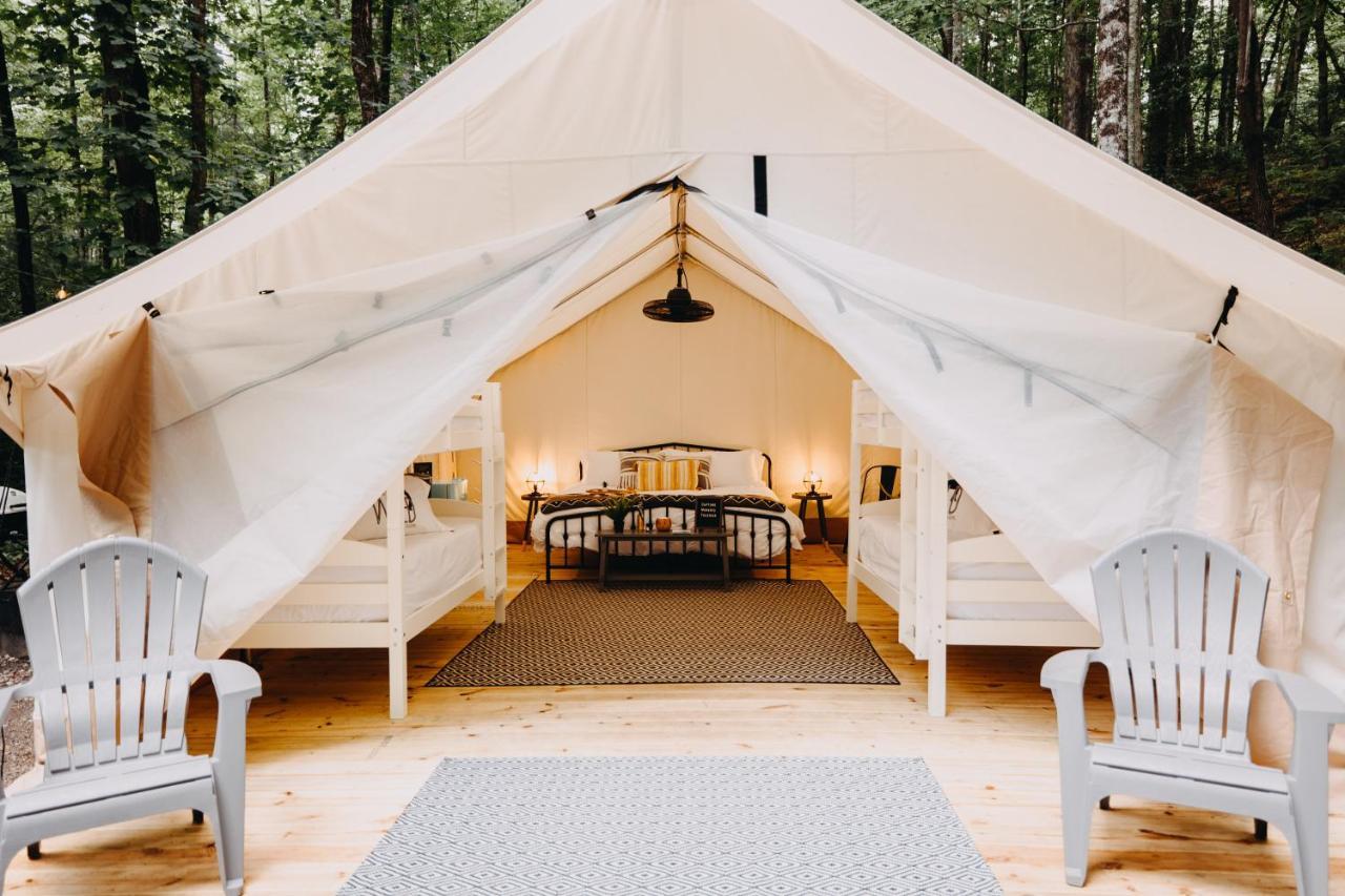 Timberline Glamping At Unicoi State Park Hotel Helen Eksteriør billede